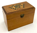 Vintage Playing Card Box With Cards