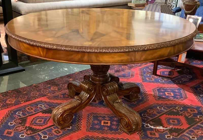 Maitland Smith Regency Style Round Dining Table
