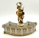 Vintage Capodimonte Surtout-de-Table Porcelain Fragment