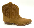 BA&SH Tan Suede Colt Western Ankle Boots 37