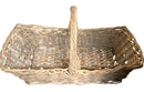Vintage Wicker Market Basket