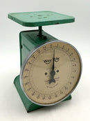 Vintage Green Kitchen Scale