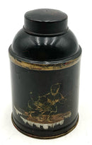 Vintage Italian Toleware Tea Caddy