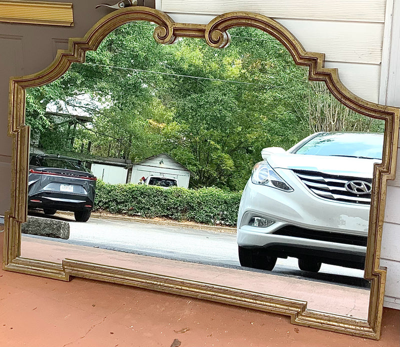 Gold Scroll Mirror
