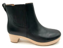 MADEWELL Black Leather Chelsea Clog Boots 6.5