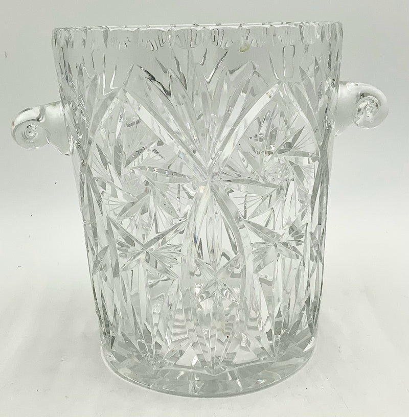 Vintage Crystal Ice Bucket