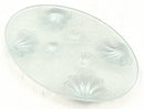 Oval Verlys Art Deco Crystal Platter