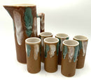 Handmade Pottery Beverage Set