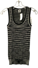 MISSONI Black White Knit S/L Top