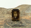 10kt Gold & Smoky Topaz Ring