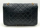 CHANEL Vintage Black Aged Calfksin Quilted 2.55 Re-Issue Anniversary Flap Bag