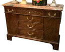 Henredon Marble Top Console