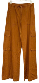 STARK Rust Drawstring Waist Cargo Pants