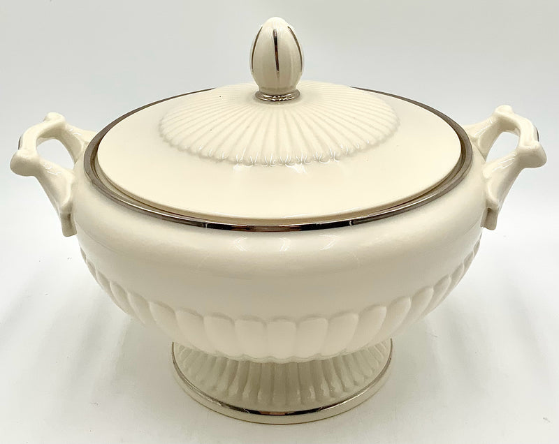 Lenox Georgian Soup Tureen with Platinum Rim