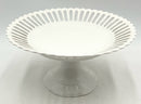 RALPH LAUREN White Ceramic Cake Stand