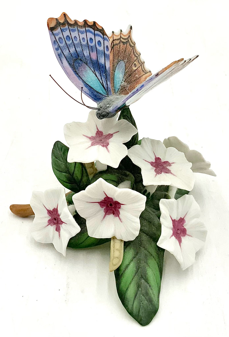Lenox Blue Temora Bisque Porcelain Butterfly