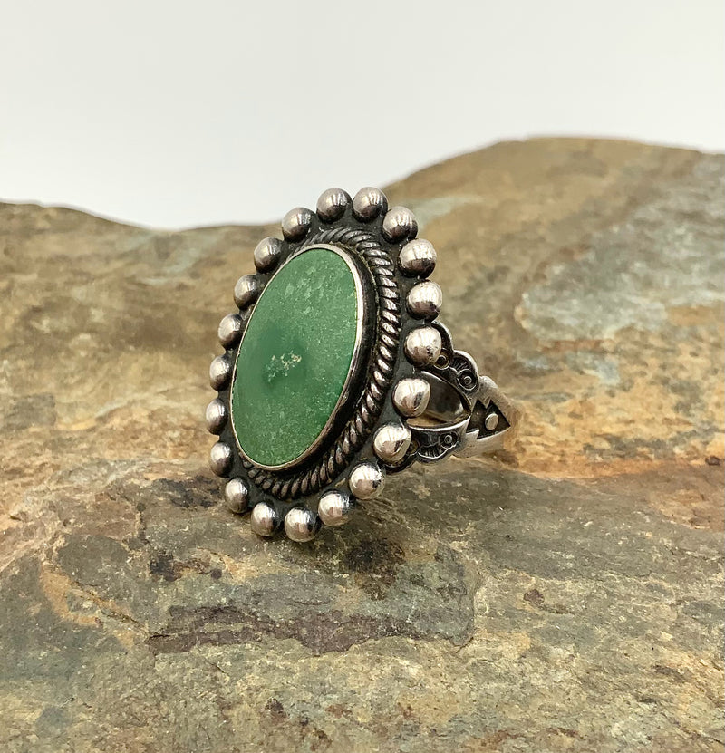 Southwest Style Sterling & Turquoise Ring