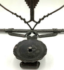 Vintage Handmade Iron Candleholder