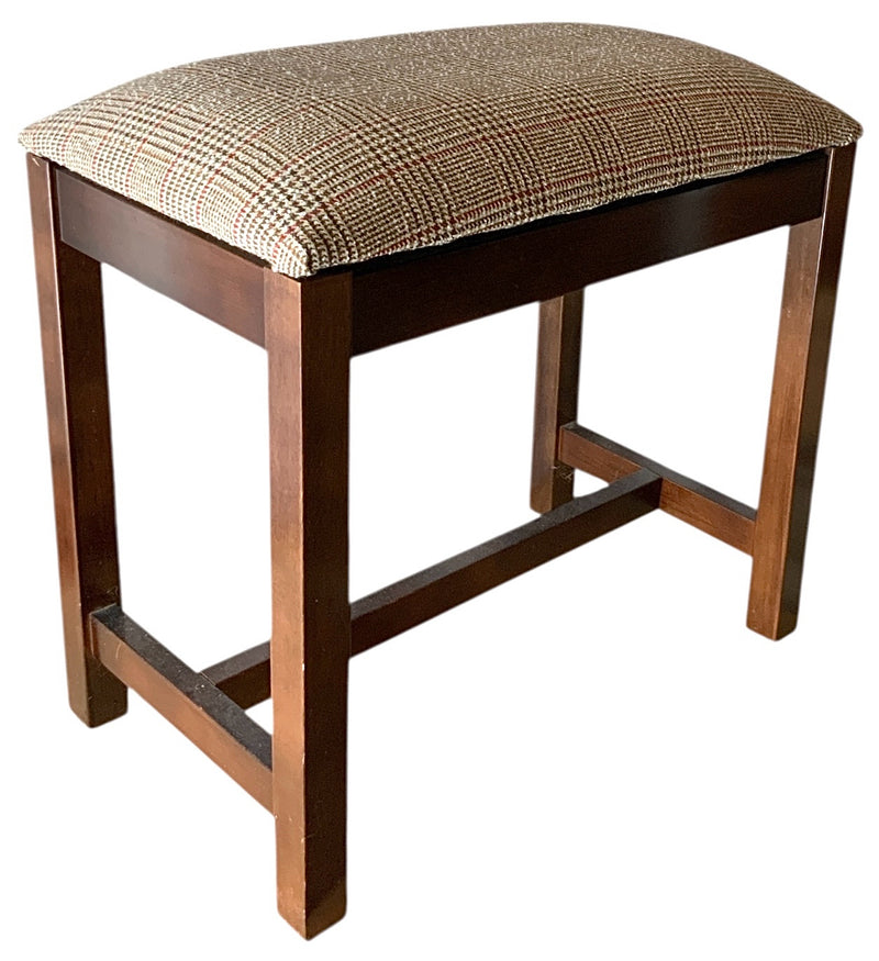 Pair of Bombay Upholstered Stools