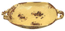 Tuscan Pottery Bowl with Yellow Glaze
