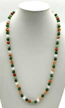 14kt Gold & Jade Beaded Necklace