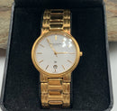 TOWN & COUNTRY Goldtone & Stainless Steel Watch