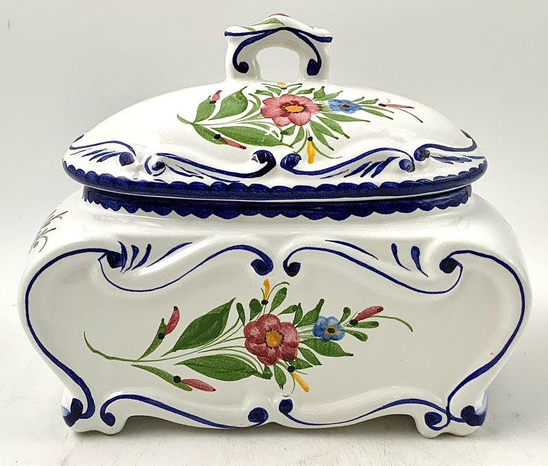 Hand Painted Ceramic Lidded Tureen