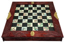Chinese Motif Chess Set With Foldable Board