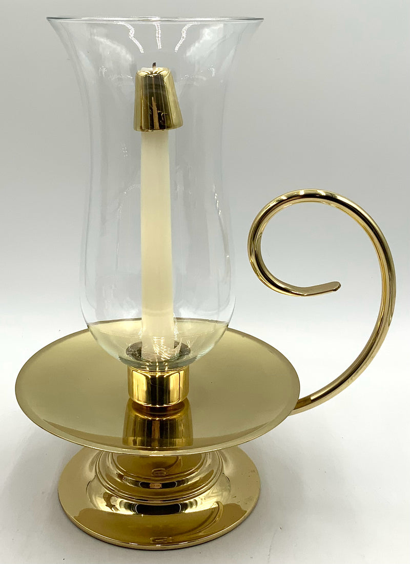 BALDWIN Brass & Glass Hurricane