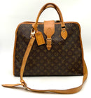 LOUIS VUITTON Vintage Monogram Canvas Rivoli Briefcase Bag