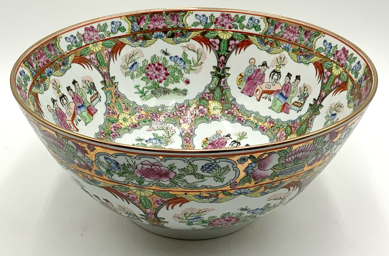 Chinese Famille Rose Centerpiece Bowl