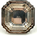 Vintage Square Sterling Silver Bowl