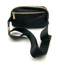 LILLY PULITZER Black Nylon Jeanie Belt Bag