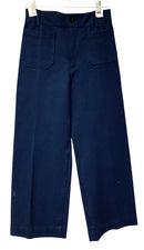 MAEVE Navy Knit Colette Wide Leg Pants sz 27
