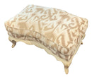 Painted Arm Chair With Ottoman