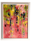 Abstract Original Oil on Board