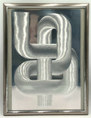 Patrick Dupre 1970's Silver Foil Etching