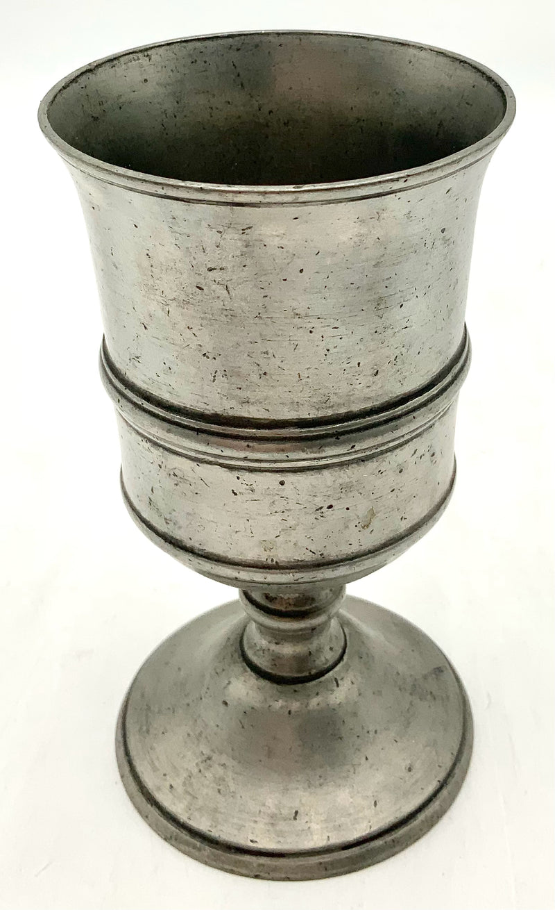 Antique English Pewter Chalice