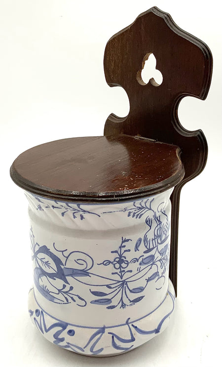 Set/8 Churchill Blue Willow Plates