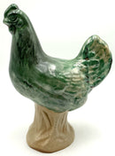 Green Pottery Hen