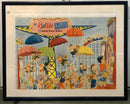 Vintage Keds Advertising Poster in Black Frame