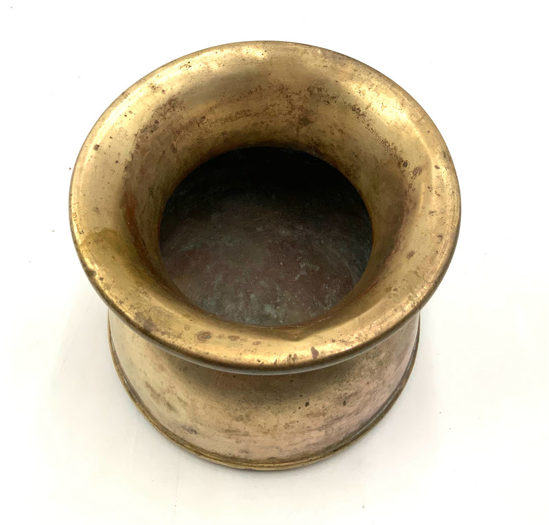 Antique Brass Spitoon