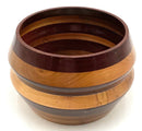 Hand Turned Maple & Walnut Bowl
