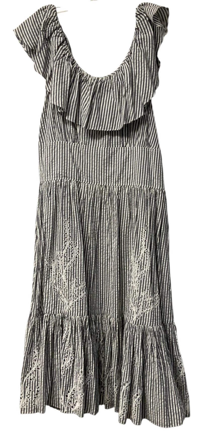 sachin and babi light blue dress VINTAGE Anthropologie THML Embroidered Dress Size S main image 0