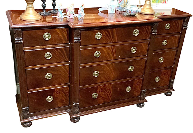 Hickory Chair Mahogany Low Chest of Drawers