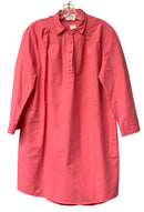 POMANDER PLACE Pink "Poppy" 1/4 B/D L/S Shirt Dress