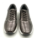NATURALIZER Pewter Leather Shay Sneakers 7
