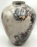 Joel Magen Large Raku Style Vase