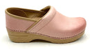 DANSKO Pink Mill Burnished Leather Clogs 39