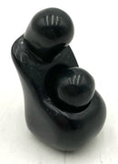 Black Onyx Mother & Child Figure